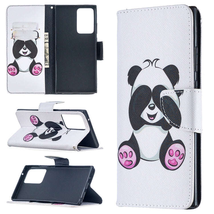 Colored Drawing Pattern Horizontal Flip Leather Case with Holder & Card Slots & Wallet, For Samsu...