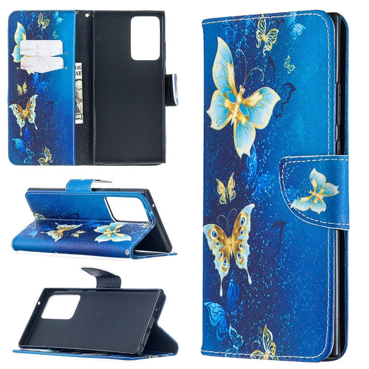 Colored Drawing Pattern Horizontal Flip Leather Case with Holder & Card Slots & Wallet, For Samsu...