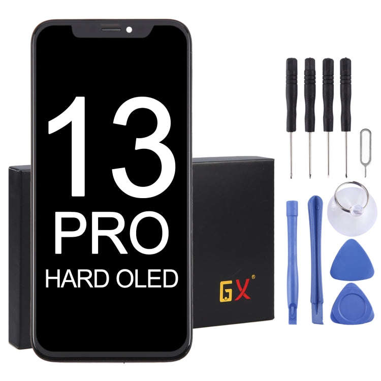 GX Hard OLED Screen, For iPhone 13 Pro Hard, For iPhone 14 Hard, For iPhone 14 Plus Soft, For iPh...