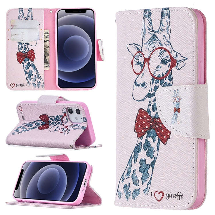 Colored Drawing Pattern Horizontal Flip Leather Case with Holder & Card Slots & Wallet, For iPhon...
