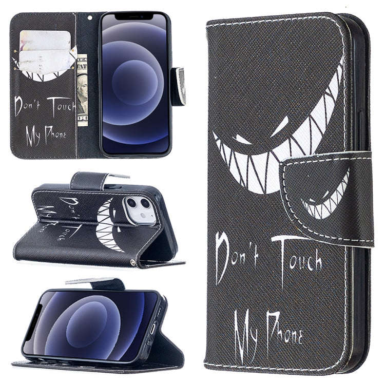 Colored Drawing Pattern Horizontal Flip Leather Case with Holder & Card Slots & Wallet, For iPhon...
