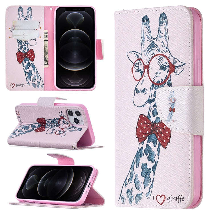 Colored Drawing Pattern Horizontal Flip Leather Case with Holder & Card Slots & Wallet, For iPhon...