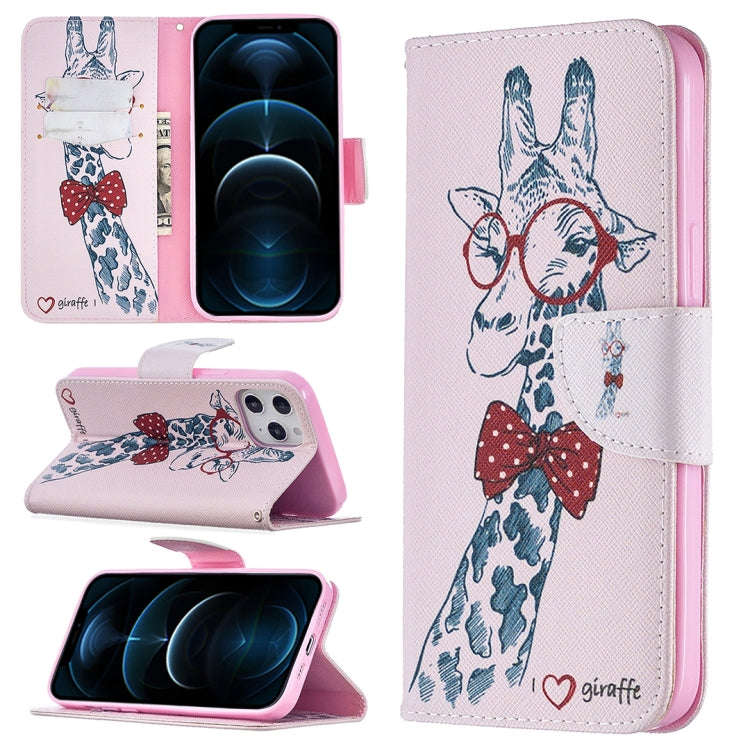 Colored Drawing Pattern Horizontal Flip Leather Case with Holder & Card Slots & Wallet, For iPhon...