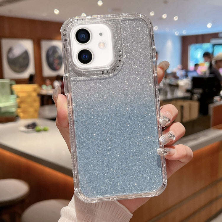 TPU + PC + Glitter Paper Full Coverage Phone Case, For iPhone 14 Pro Max, For iPhone 13 Pro Max, ...