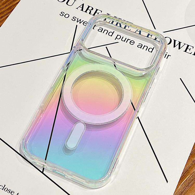 Gradient Color MagSafe Airbag Full Coverage Phone Case, For iPhone 18 Pro, For iPhone 18 Pro Max,...