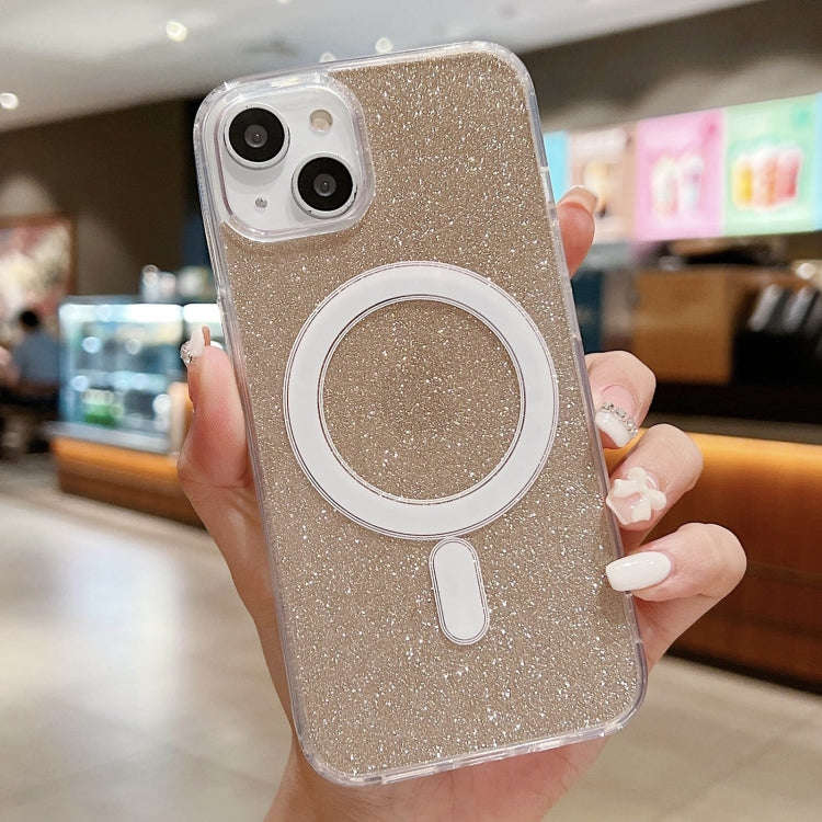 Acrylic Transparent Glitter MagSafe Phone Case, For iPhone 15 Pro Max, For iPhone 15 Pro, For iPh...