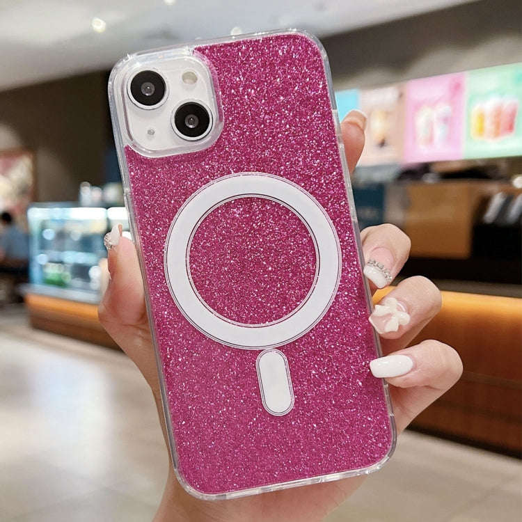 Acrylic Transparent Glitter MagSafe Phone Case, For iPhone 15 Pro Max, For iPhone 15 Pro, For iPh...