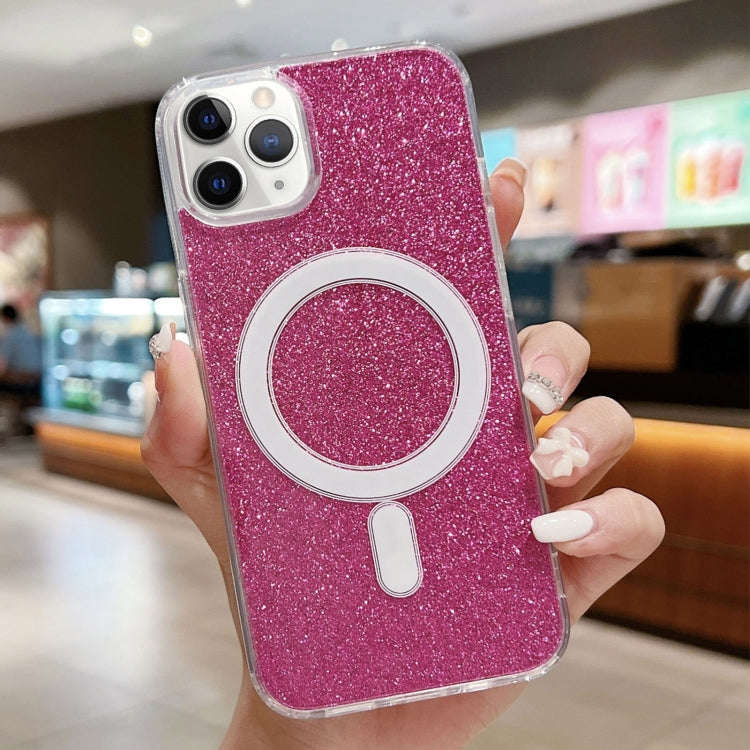Acrylic Transparent Glitter MagSafe Phone Case, For iPhone 13 Pro, For iPhone 13, For iPhone 12 /...