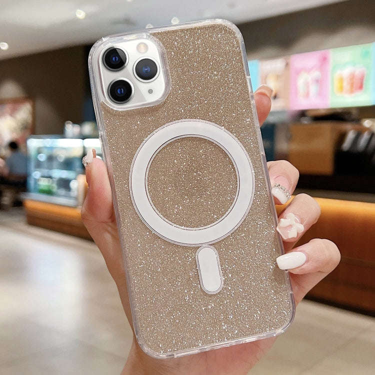 Acrylic Transparent Glitter MagSafe Phone Case, For iPhone 13 Pro, For iPhone 13, For iPhone 12 /...