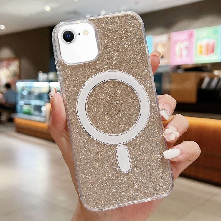 Acrylic Transparent Glitter MagSafe Phone Case, For iPhone 15 Pro Max, For iPhone 15 Pro, For iPh...