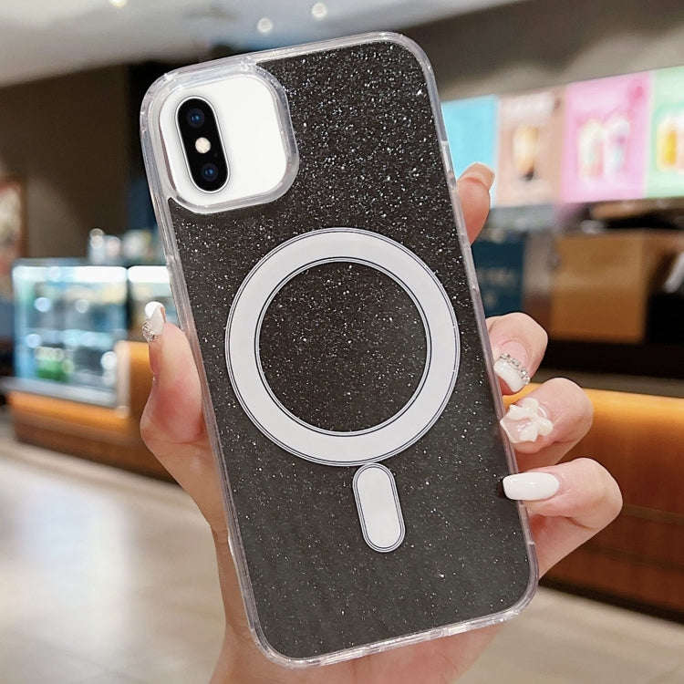 Acrylic Transparent Glitter MagSafe Phone Case, For iPhone 13 Pro, For iPhone 13, For iPhone 12 /...