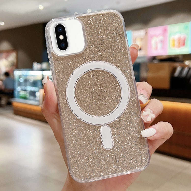 Acrylic Transparent Glitter MagSafe Phone Case, For iPhone 13 Pro, For iPhone 13, For iPhone 12 /...