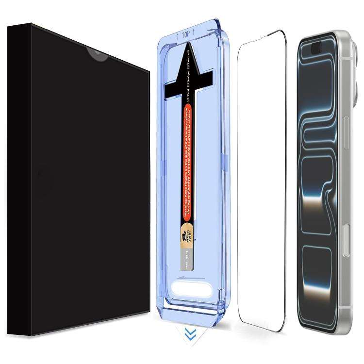 LK Easy Install HD Tempered Glass Film, For iPhone 17 Pro Max, For iPhone 17 Pro, For iPhone 17, ...