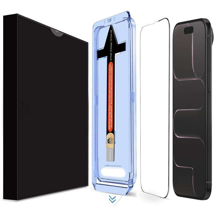 LK Easy Install HD Tempered Glass Film, For iPhone 17 Pro Max, For iPhone 17 Pro, For iPhone 17, ...