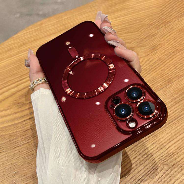 Electroplating MagSafe Phone Case, For iPhone 14 Pro Max, For iPhone 13 Pro Max, For iPhone 13 Pr...