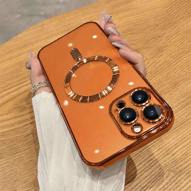Electroplating MagSafe Phone Case, For iPhone 16 Pro Max, For iPhone 16 Pro, For iPhone 16 Plus, ...