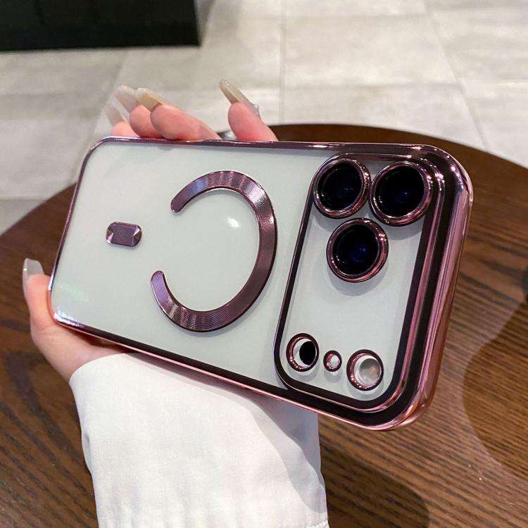 Electroplating MagSafe Phone Case, For iPhone 17 Pro Max, For iPhone 17 Pro, For iPhone 17, For i...