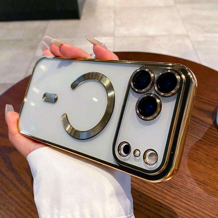 Electroplating MagSafe Phone Case, For iPhone 17 Pro Max, For iPhone 17 Pro, For iPhone 17, For i...