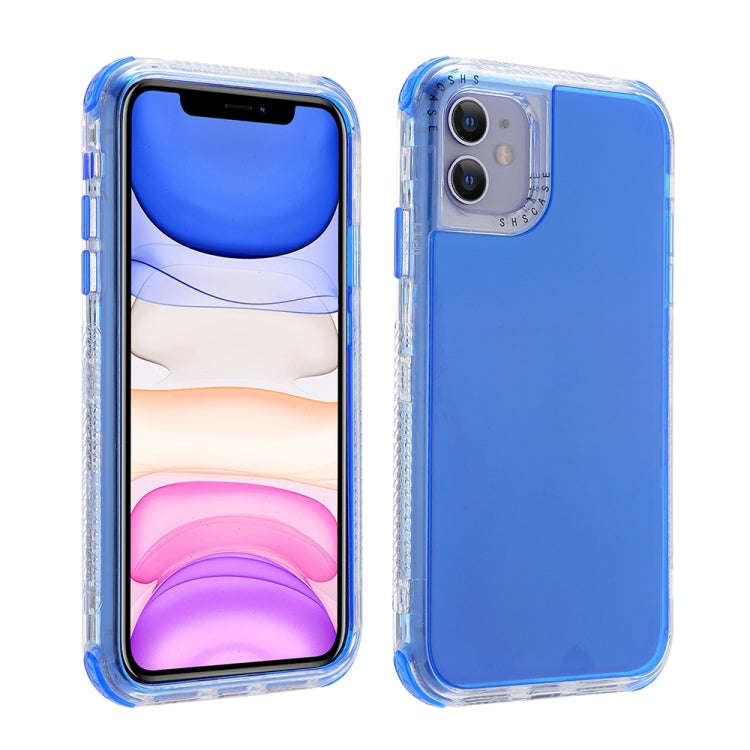3 In 1 Dreamland PC + TPU Solid Color Transparent Border Protective Case, For iPhone 12 mini, For...