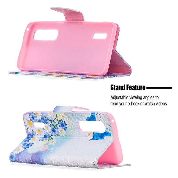 Colored Drawing Pattern Horizontal Flip Leather Case with Holder & Card Slots & Wallet, For OPPO ...