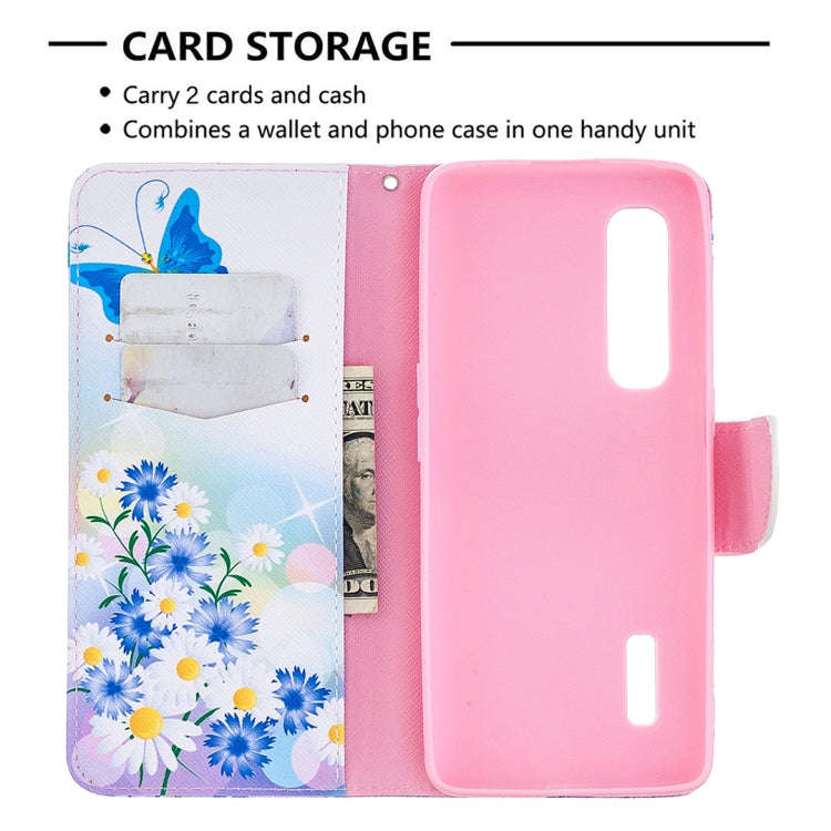 Colored Drawing Pattern Horizontal Flip Leather Case with Holder & Card Slots & Wallet, For OPPO ...