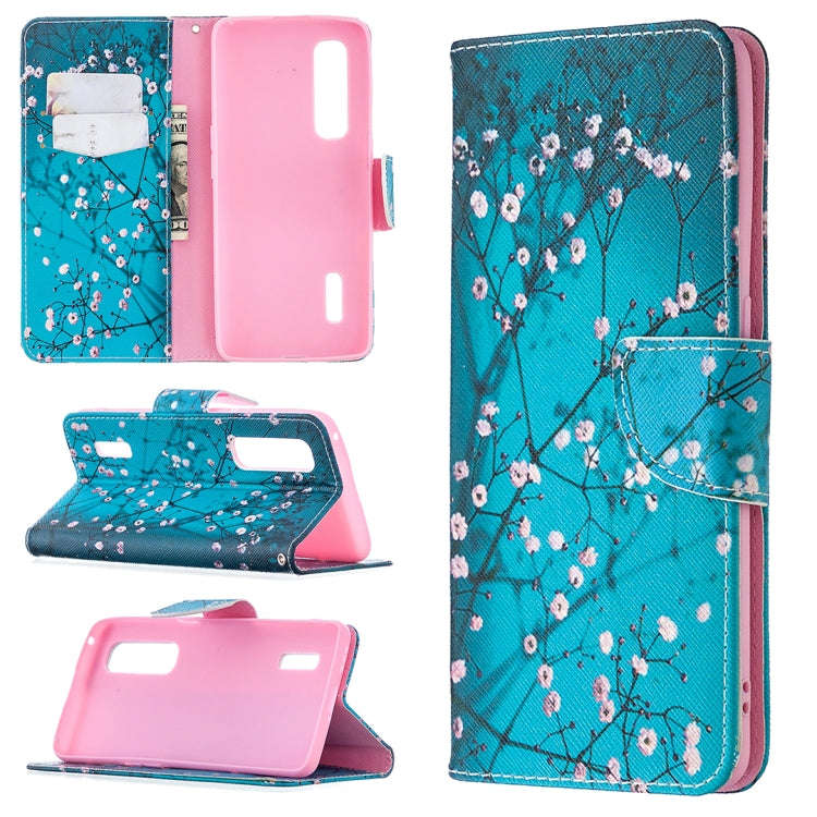 Colored Drawing Pattern Horizontal Flip Leather Case with Holder & Card Slots & Wallet, For OPPO ...