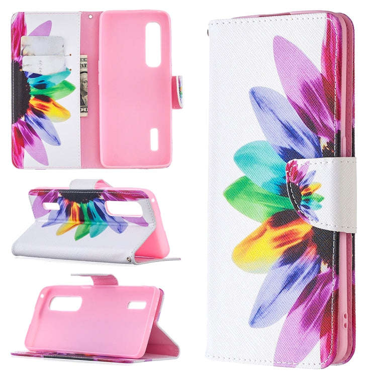 Colored Drawing Pattern Horizontal Flip Leather Case with Holder & Card Slots & Wallet, For OPPO ...