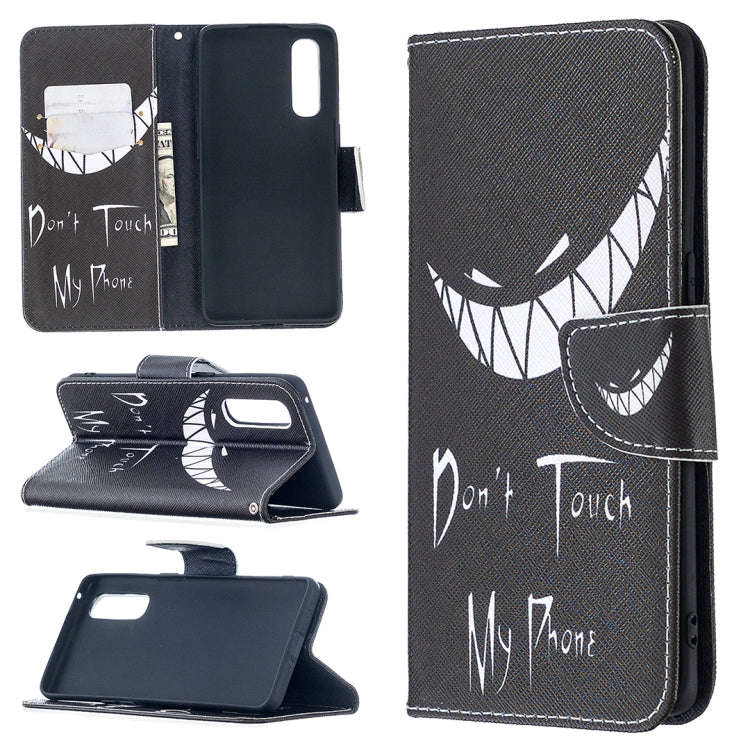 Colored Drawing Pattern Horizontal Flip Leather Case with Holder & Card Slots & Wallet, For OPPO ...