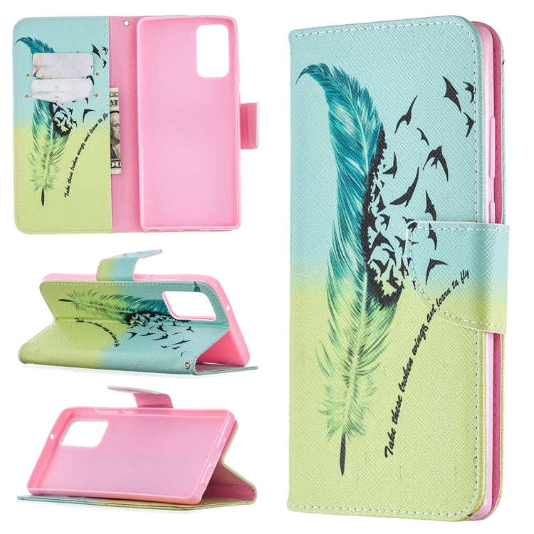 Colored Drawing Pattern Horizontal Flip Leather Case with Holder & Card Slots & Wallet, For OPPO ...