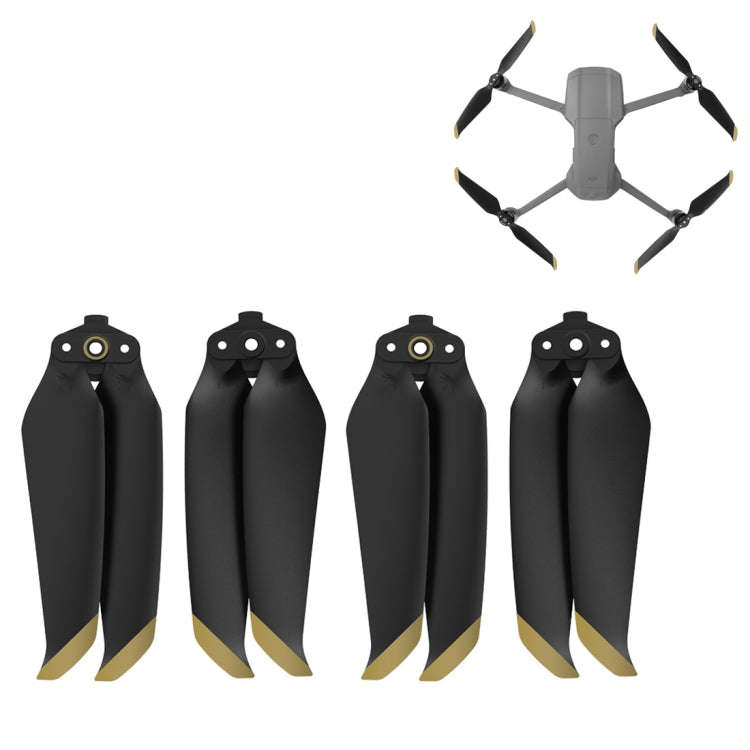 Sunnylife 7238F-1 For DJI Mavic Air 2 Low Noise Quick-release Propellers, For DJI Mavic Air 2 Gol...