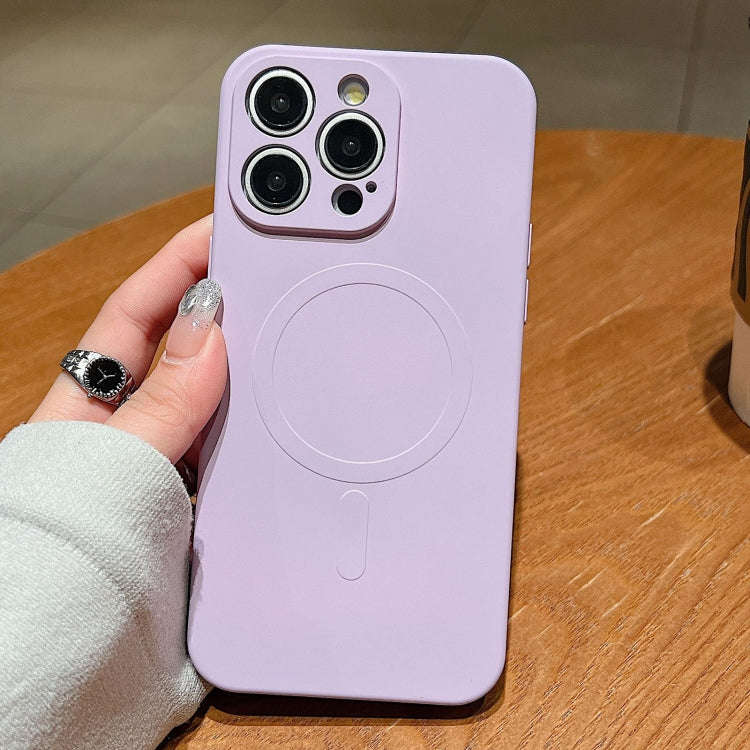 Solid Color Liquid Silicone MagSafe Magnetic Phone Case, For iPhone 12 Pro Max, For iPhone 12 Pro...