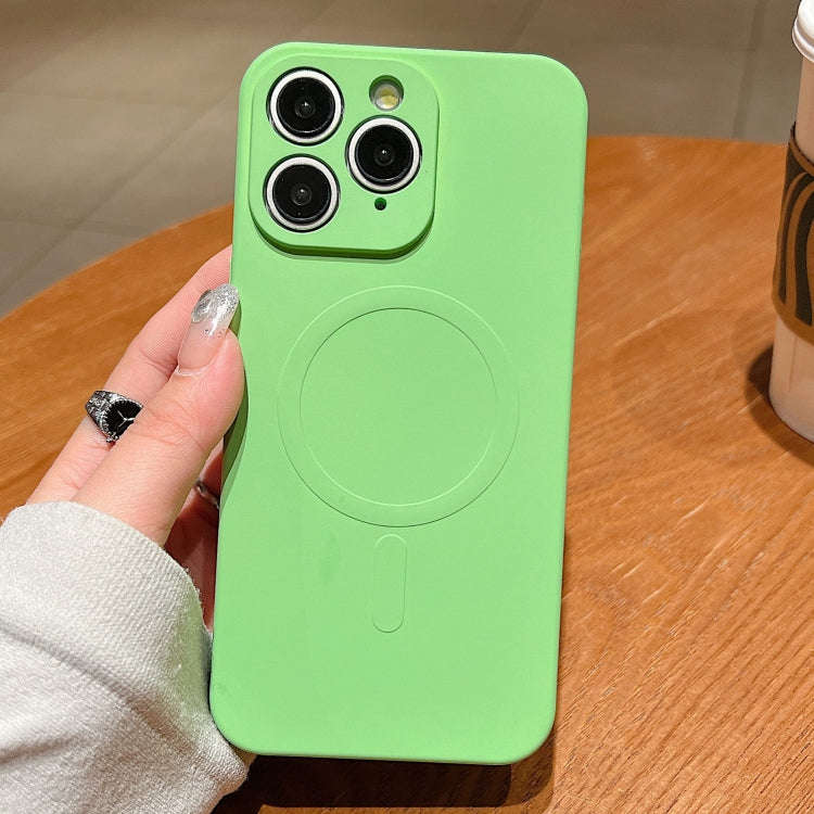 Solid Color Liquid Silicone MagSafe Magnetic Phone Case, For iPhone 12 Pro Max, For iPhone 12 Pro...