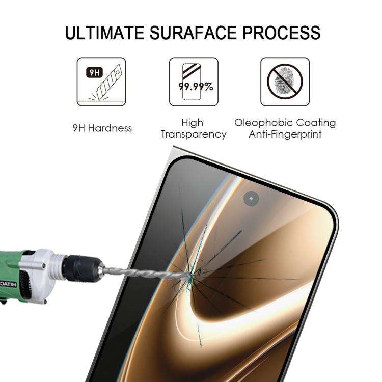 Full Glue Screen Tempered Glass Film, For iPhone Duo Outer Screen, For iPhone 18 Pro / 17 Pro, Fo...