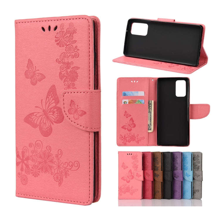 Butterflies Embossing Horizontal Flip Leather Case with Holder & Card Slots & Wallet, For Samsung...
