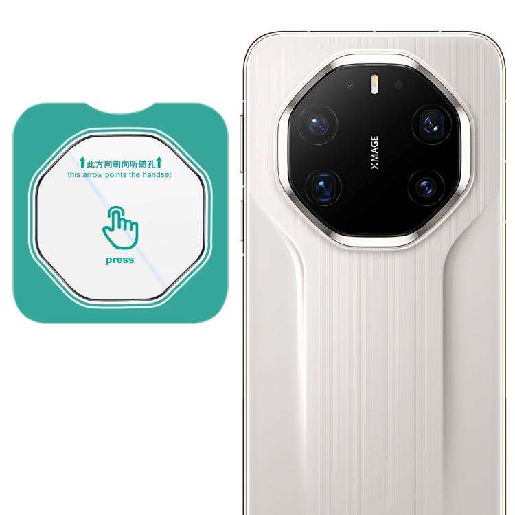 imak HD Glass Rear Camera Lens Film, Self-positioning Version, For Huawei Mate 80 Pro Max Wind 5G...