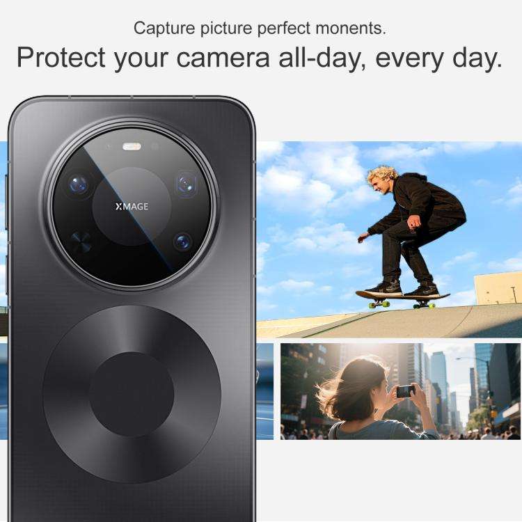 imak HD Glass Rear Camera Lens Film, Self-positioning Version, For Huawei Mate 80 Pro Max Wind 5G...