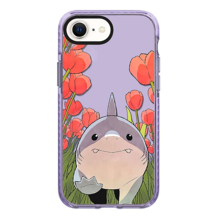 Simple Illustration Pattern Full Coverage Phone Case, For iPhone 7 / 8 / SE 2020 2022
