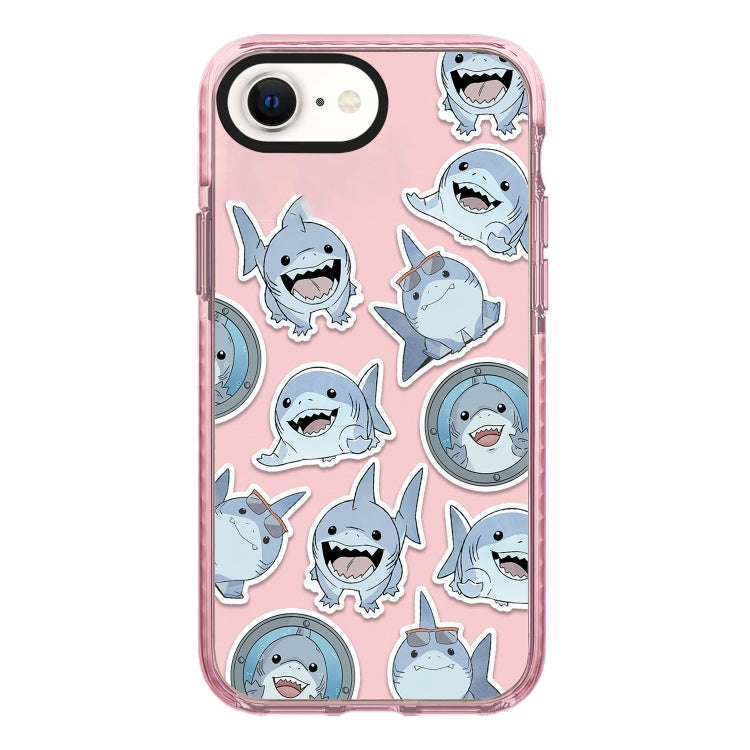 Simple Illustration Pattern Full Coverage Phone Case, For iPhone 7 / 8 / SE 2020 2022