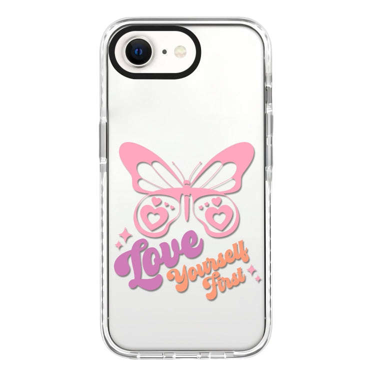 Simple Illustration Pattern Full Coverage Phone Case, For iPhone 7 / 8 / SE 2020 2022