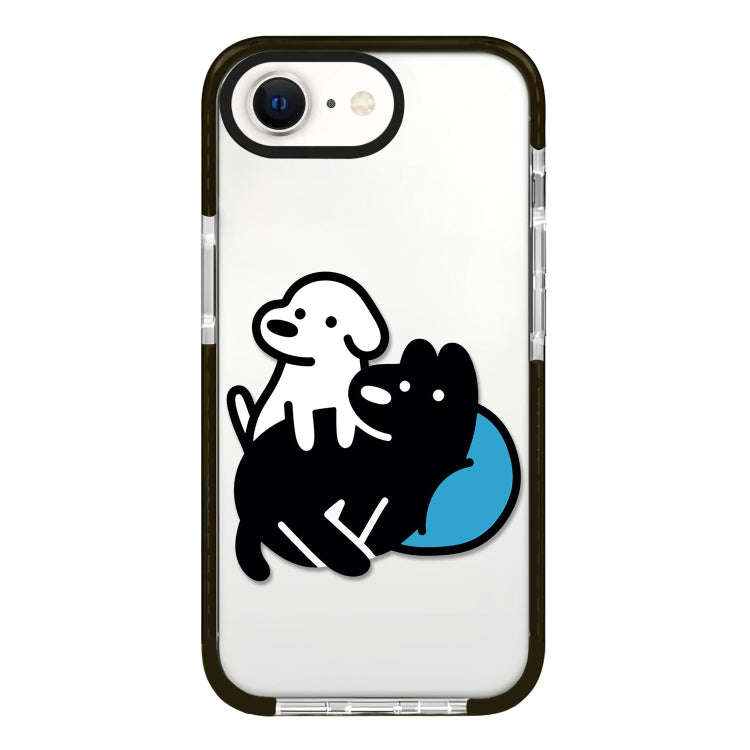 Simple Illustration Pattern Full Coverage Phone Case, For iPhone 7 / 8 / SE 2020 2022