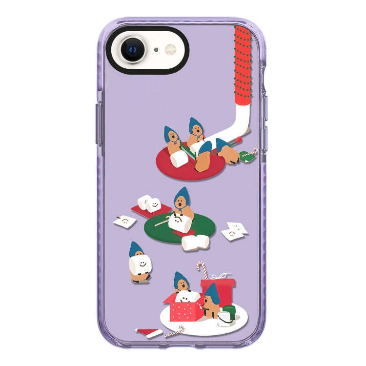 Simple Illustration Pattern Full Coverage Phone Case, For iPhone 7 / 8 / SE 2020 2022