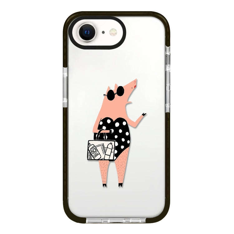 Simple Illustration Pattern Full Coverage Phone Case, For iPhone 7 / 8 / SE 2020 2022