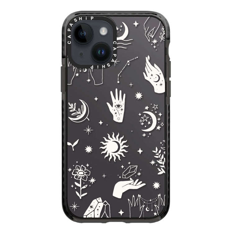 Simple Illustration Pattern Full Coverage Phone Case, For iPhone 13