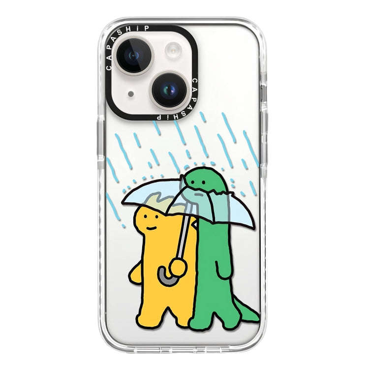 Simple Illustration Pattern Full Coverage Phone Case, For iPhone 13