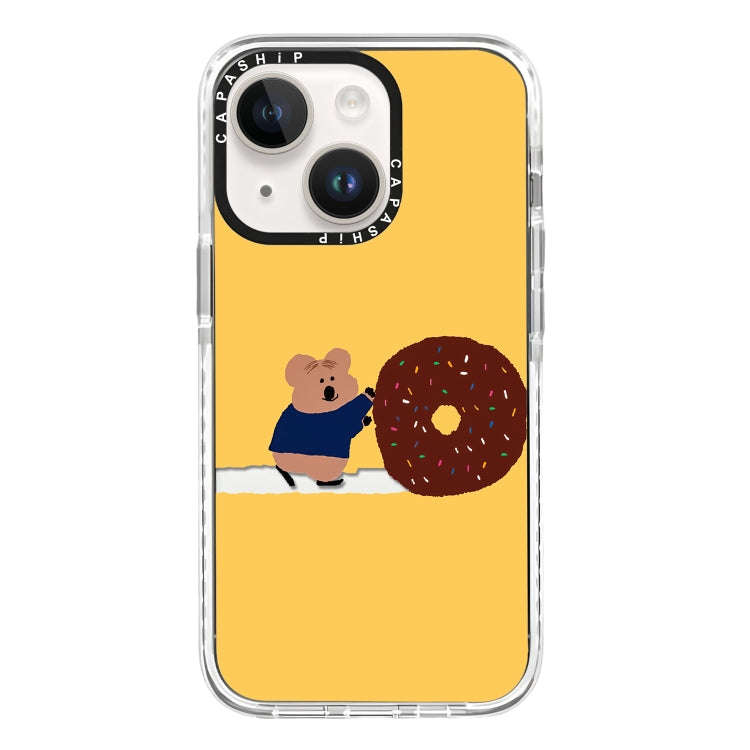 Simple Illustration Pattern Full Coverage Phone Case, For iPhone 13