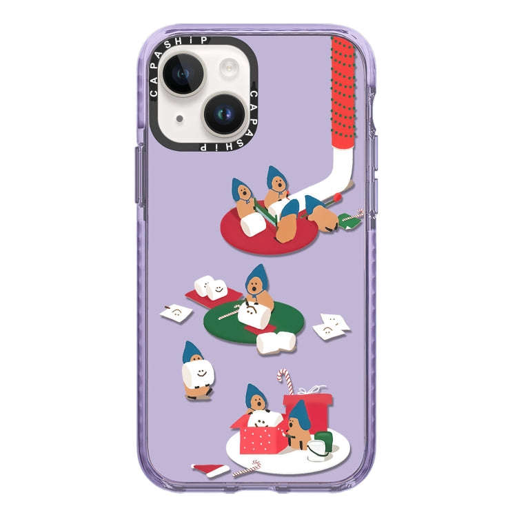 Simple Illustration Pattern Full Coverage Phone Case, For iPhone 13