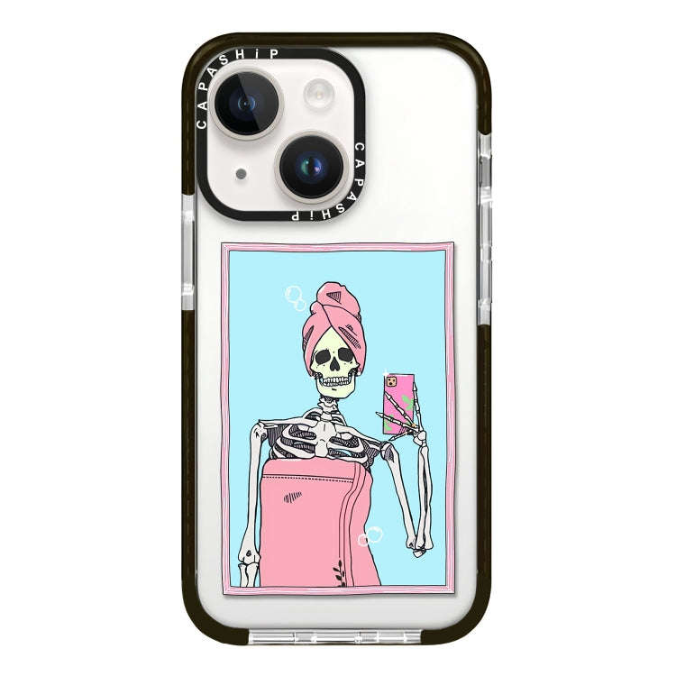 Simple Illustration Pattern Full Coverage Phone Case, For iPhone 13