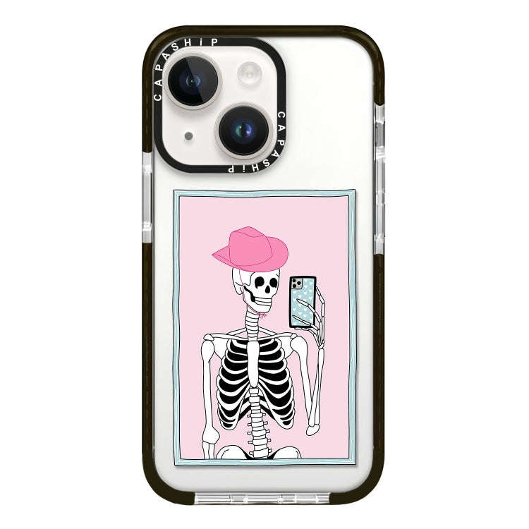Simple Illustration Pattern Full Coverage Phone Case, For iPhone 13