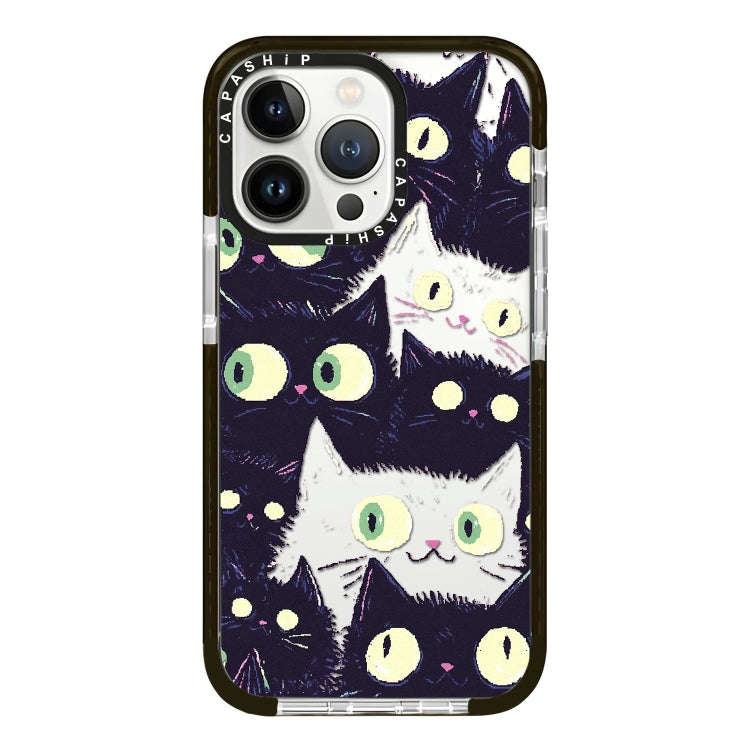 Simple Illustration Pattern Full Coverage Phone Case, For iPhone 13 Pro