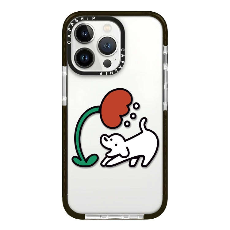 Simple Illustration Pattern Full Coverage Phone Case, For iPhone 13 Pro